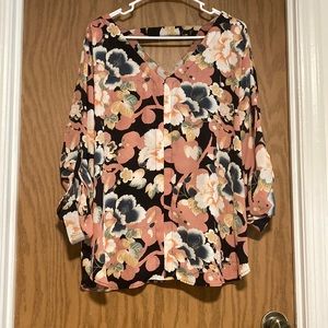Loft chiffon blouse